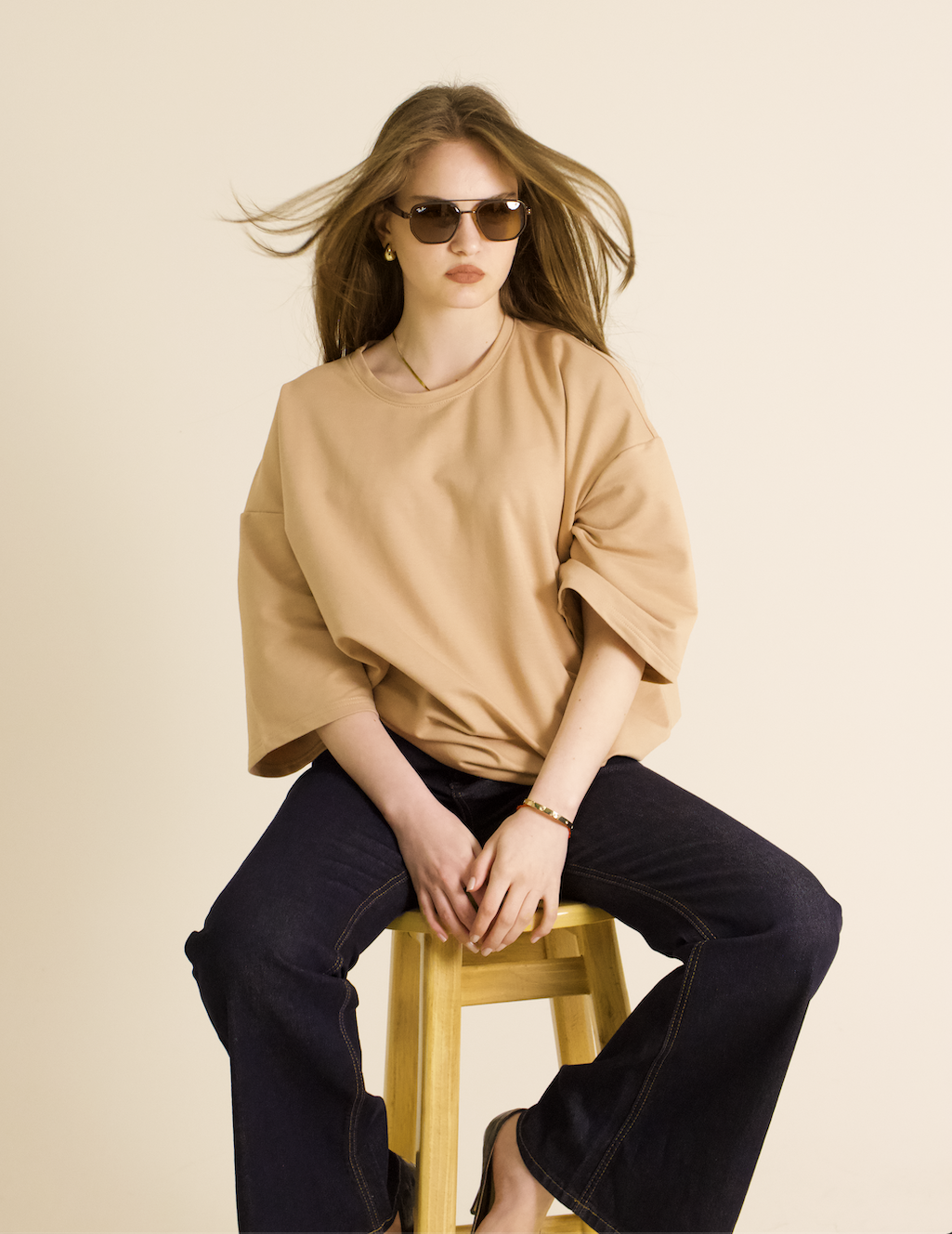Desert Sand Oversized T-Shirt