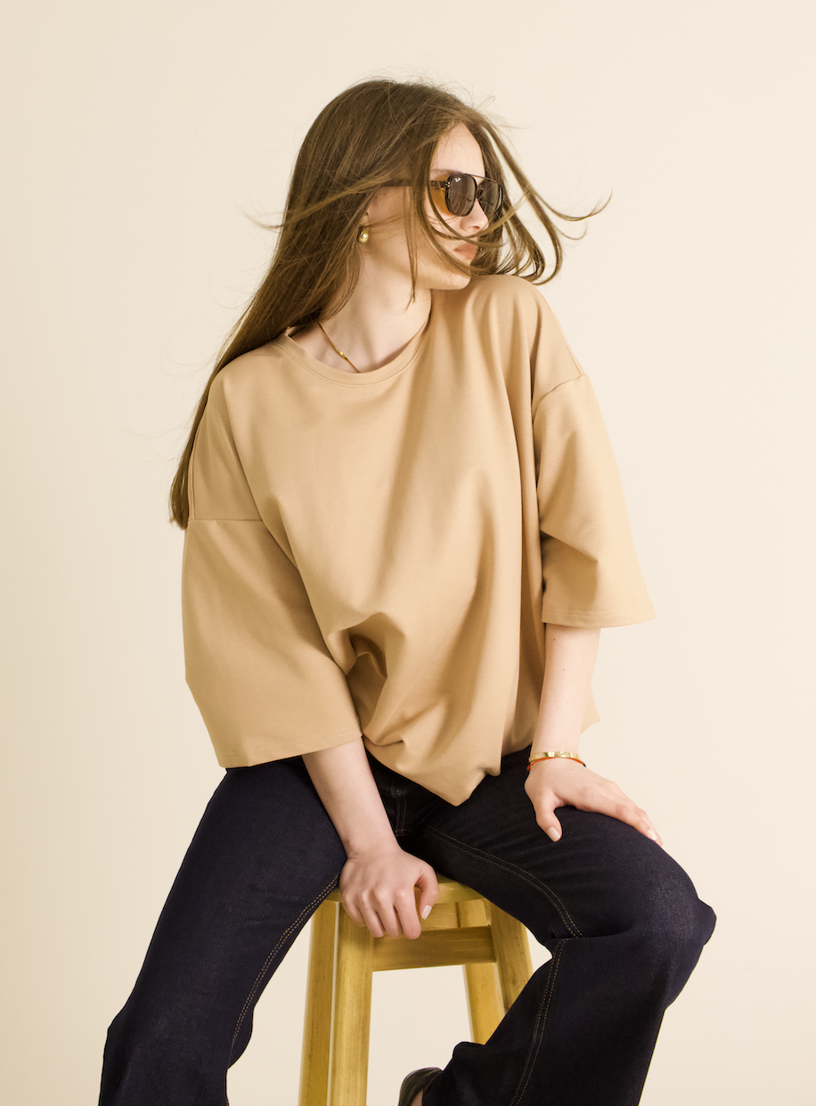 Desert Sand Oversized T-Shirt