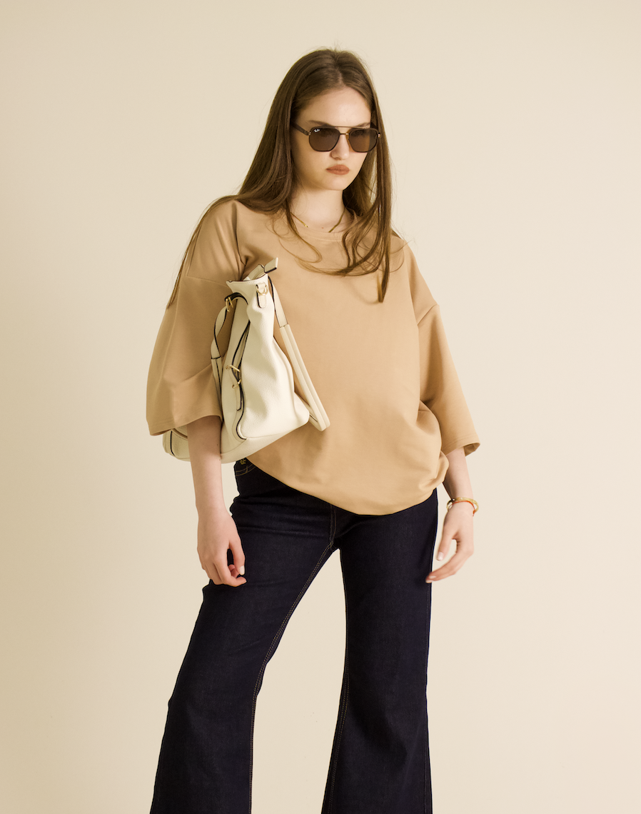 Desert Sand Oversized T-Shirt
