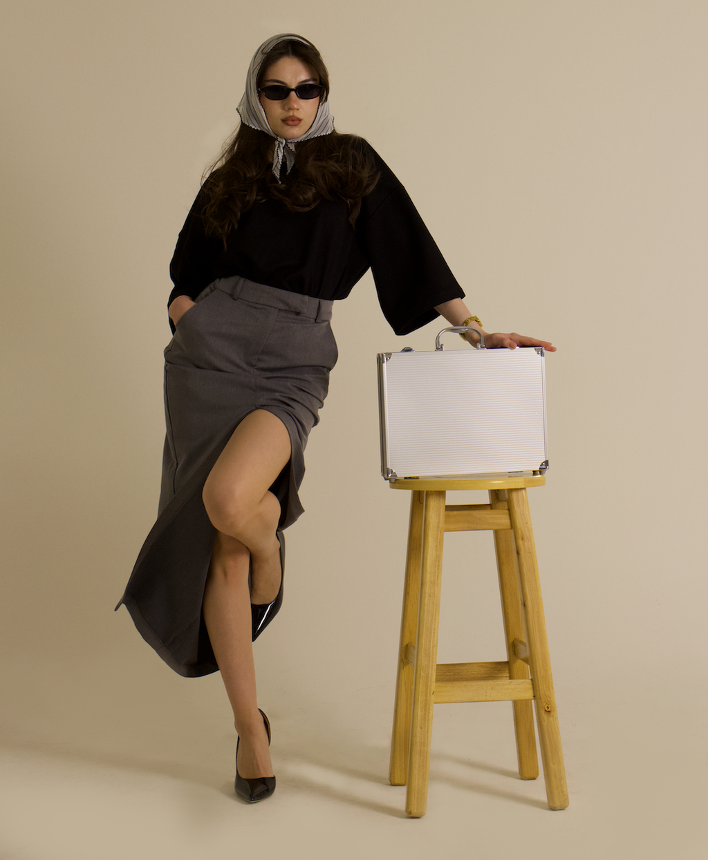 Eternal Black Oversized T-Shirt