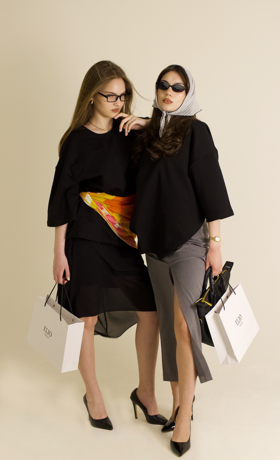 Eternal Black Oversized T-Shirt
