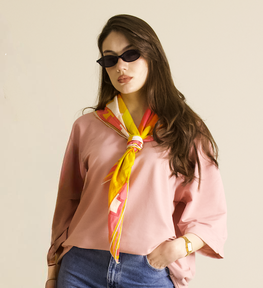 Bloom Pink Oversized T-Shirt