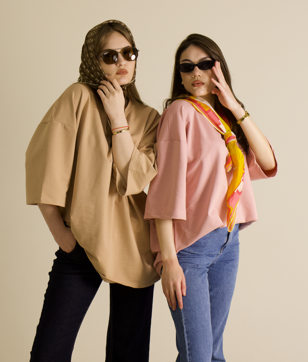 Bloom Pink Oversized T-Shirt